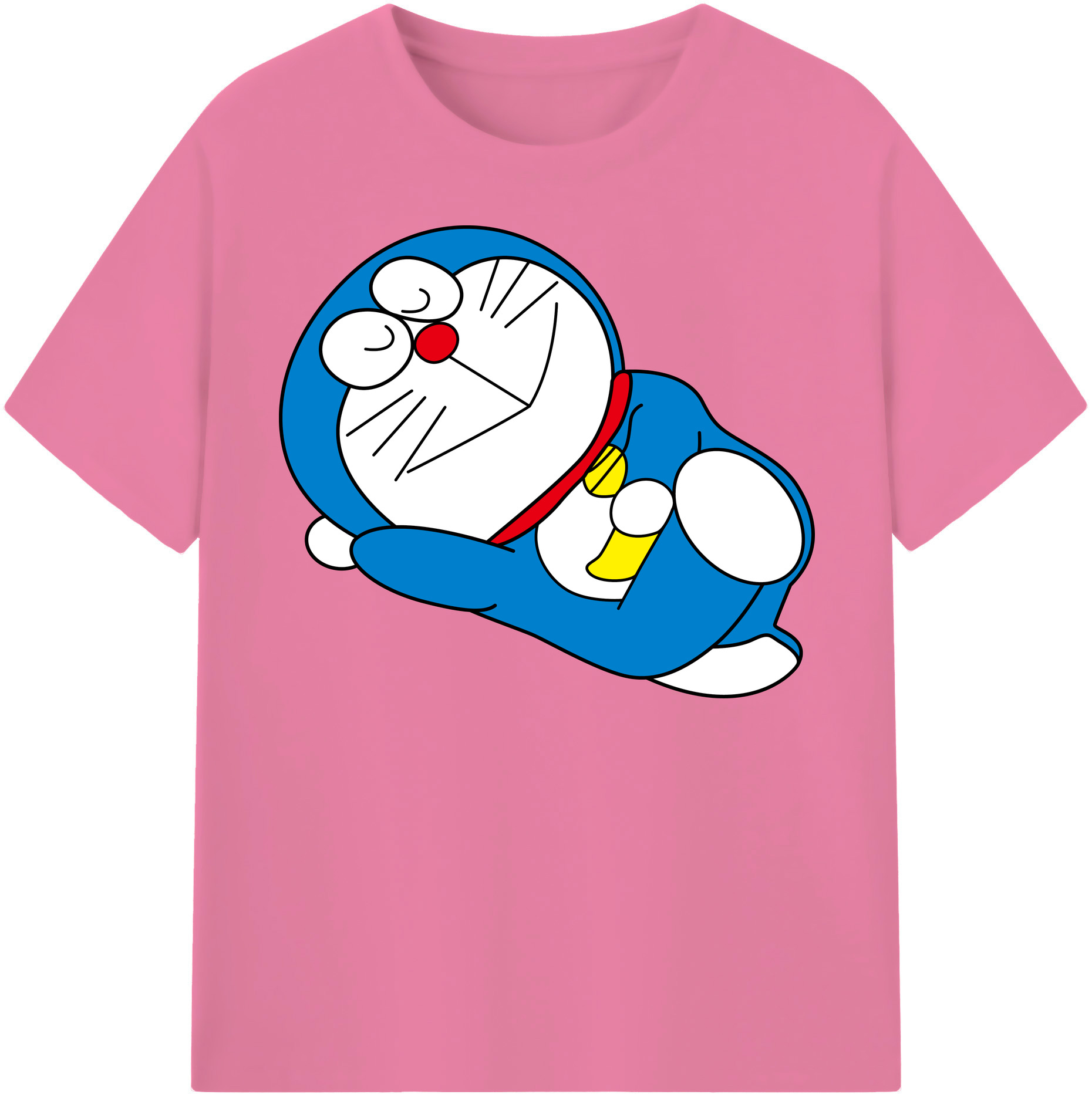 （画像用） ドラえもん Doraemon 綿100％半袖Tシャツ（フロントプリント）